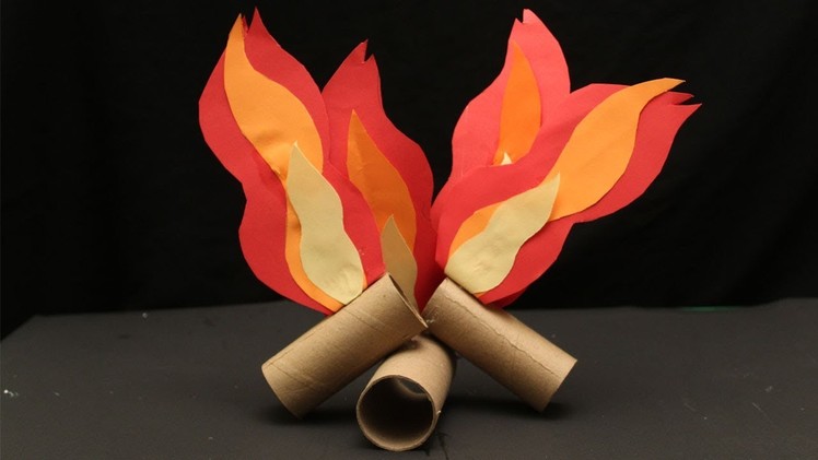 How To Make Bonfire At Home - DIY Crafts