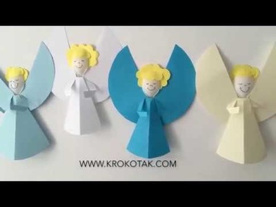 How to Make Christmas Angels | ANGELS with plastic spoons