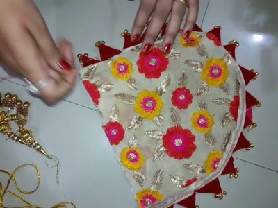 How to make handmade potli bag????
