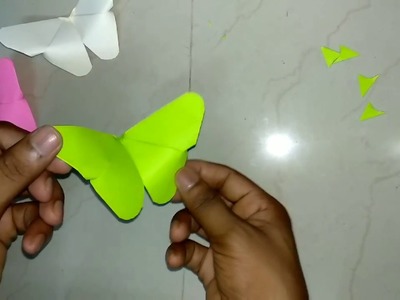 How to Make Paper Butterfly (Very Easy)