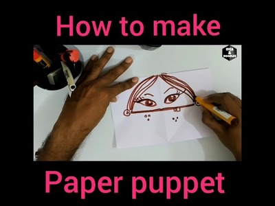 How to make paper puppet Kreative Town