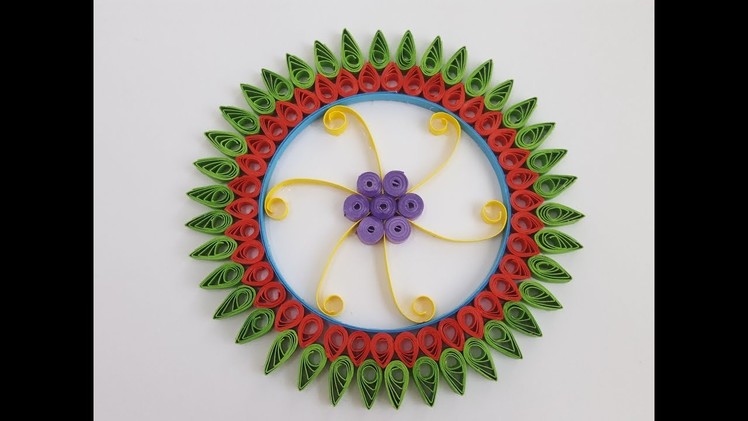 How to make paper quilling wall frames DIY Wall Decor | Quilling Art for Bedroom #art 27 by art life