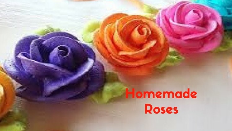HOW TO MAKE ROSES USING WASTE MATERIALS FOR HOME DECORATION | HOME DECOR IDEAS
