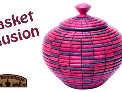 How To Make The Basket Illusion No A Turned Box. Woodturning Project