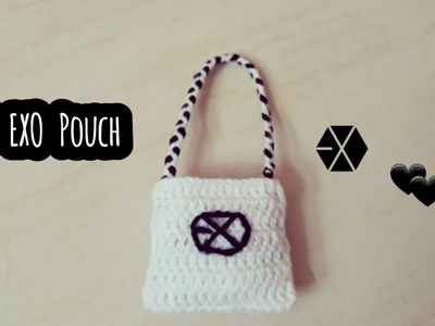 K-Pop EXO Crochet Pouch [ DIY EXO Gift Ideas ] Cheap, Easy & Handmade | Dongne Chingu | #exoLocked