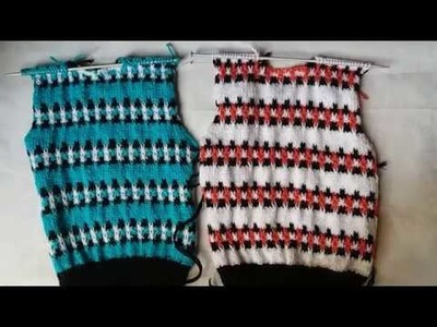Knitting for beginners #8( round neck knitting) part-1