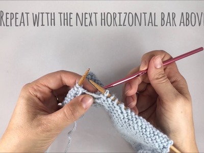 Learn to Knit: Fix a Dropped Purl Stitch