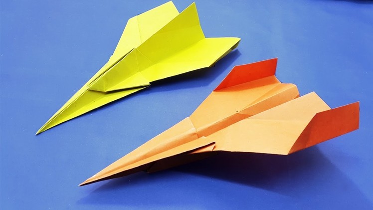 Origami Airplane Easy For Beginner | Fastest Paper Airplane - How To Make A Origami Airplane