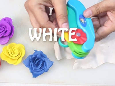 Play-Doh How To Make Flowers With Different Shapes | Super Easy Art For Kids - Kids Craft