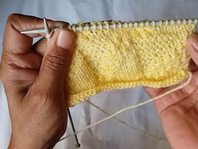 Single colour knitting design #-6