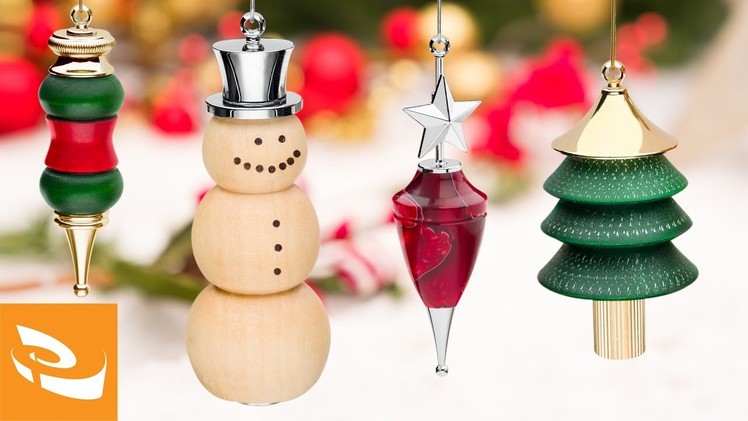 Turning a Christmas Ornament Kit | Woodturning How-to
