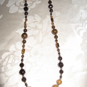 8 Handmade and 1 Of A Kind Real Multi Colored Gemstone Necklaces