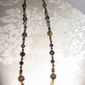 8 Handmade and 1 Of A Kind Real Multi Colored Gemstone Necklaces