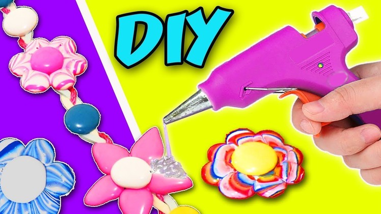 4 DIY JEWELRY WITH HOT GLUE and NAIL POLISH - 2 Awesome Ideas Mother`s Day | aPasos Crafts DIY