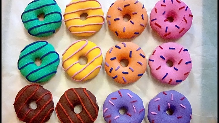 DIY Doughnut Pattern Weights for Sewing
