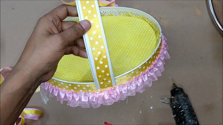 DIY - How to Make Gift Basket in Baby Decoration