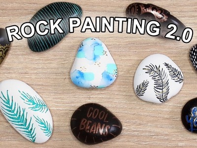 DIY PAINTED ROCK ART for the SECOND Time | Ideas and Tips, What I Learned