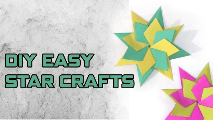 DIY Paper Flowers New Ideas for Room Decoration with DIY Star Crafts