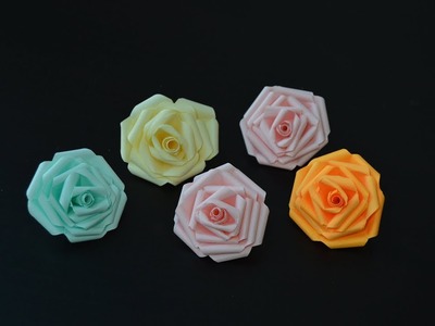 DIY PAPER ROSE | paper rose flower | How To Make Small Paper Rose Flower | Paper Craft