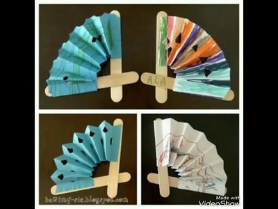 DIY: Simple Ice Cream Stick Crafts Ideas for kids. 