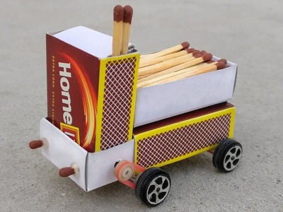 How to Make a Electric Toy Car Truck at Home - Matchbox Car - Mini Car