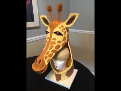 How to Make a Giraffe Mask Headpiece