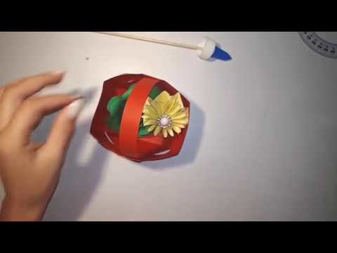 How To Make a Paper Basket. ( Si te bejme nje shporte letre ) || Me Mua ||