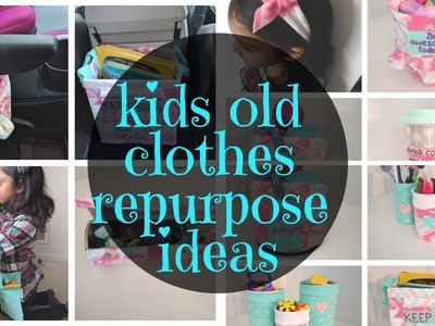 Kids old clothes repurpose ideas | DIY | DIY My Space
