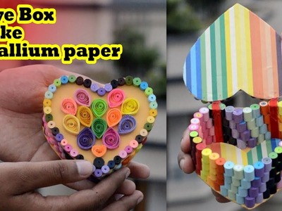 Love Box | Ornament Storage Box | Quallium paper Love box