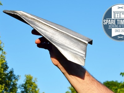 Making a Paper Airplane from Steel?. Welding