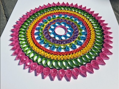 Paper Quilling | How to make beautiful Mandala designs by using Quilling Artwork #art 67 by art life