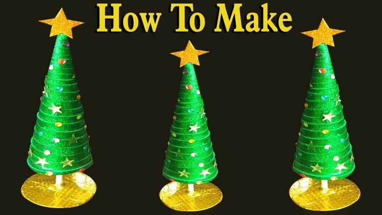 DIY || Beautiful  CHRISTMAS TREE || CHRISTMAS DECORATION || Very Easy craft