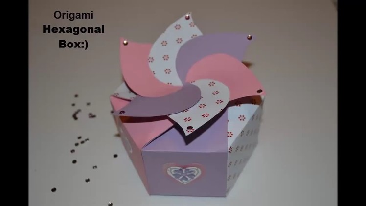 DIY Handmade cardboard gift box | Cardboard hexagonal box | DIY Paper Crafts Tutorials