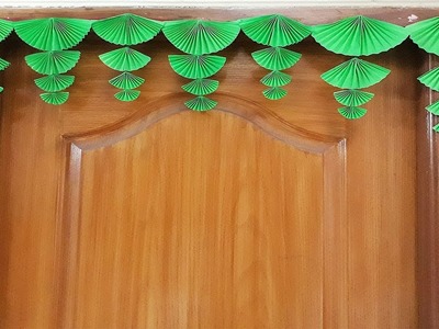 DIY | Paper Door Hanging | Wall Decoration  | Toran | Siri Art&Craft |