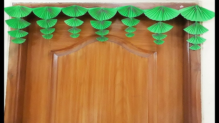 DIY | Paper Door Hanging | Wall Decoration  | Toran | Siri Art&Craft |
