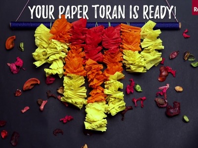 Festive Décor Hack | Paper Toran | Dil Se Manao #BadiDiwali