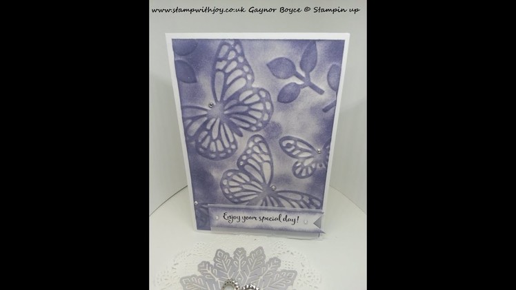 How to create your own embossing folders using stampin up products