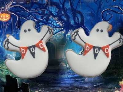 How to decorate adorably spooky ghost cookies
