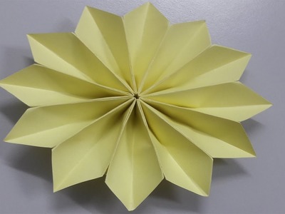How To Fold Poinsettia Flower | Origami Flower