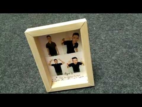 How to Fold Your 3D Paper Frame