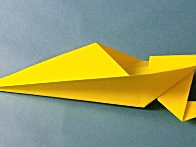 How to make a boat made of paper. Speed boat made of paper. Origami boat