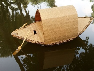 How to make a Boat with Cardboard