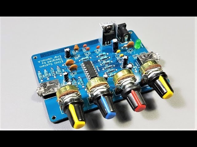 How to Make a LIVE ECHO SOUND Circuit + Free PCB Design