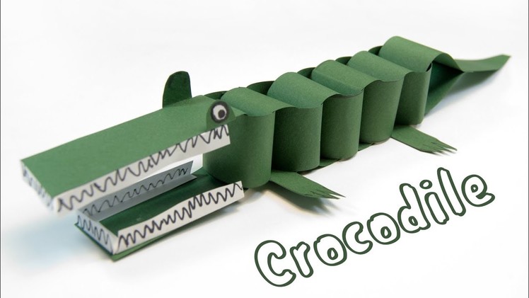 How To Make a Paper Crocodile