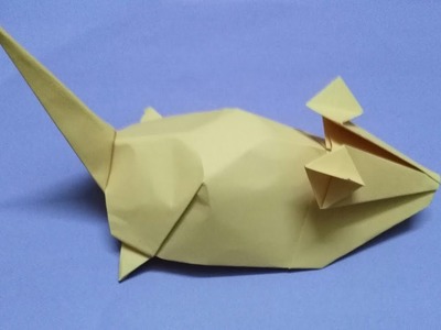 How to make a paper Rat
