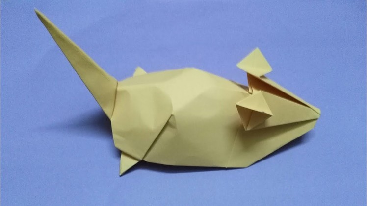 How to make a paper Rat