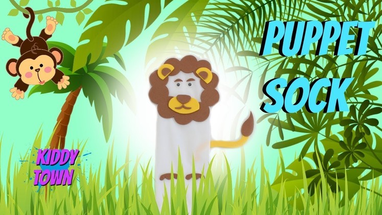 How To Make A Puppet Sock Lion!!