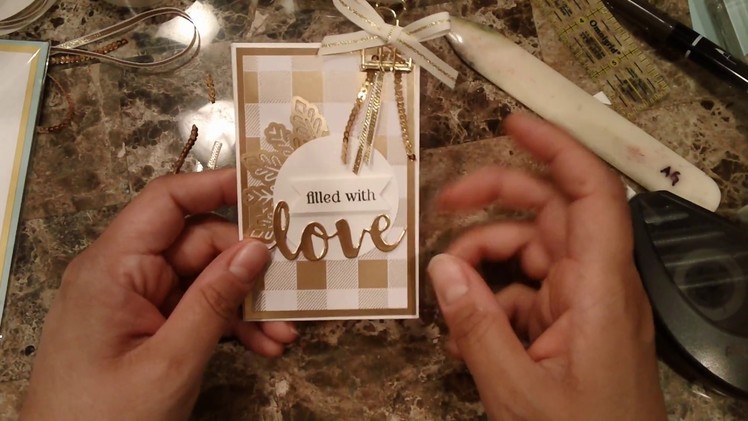 How to make a quick and easy gift card holder with Year of Cheer DSP