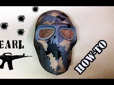 How to Make: Army of Two Style Mask\Urban camouflage