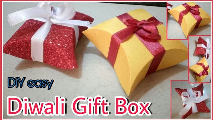 How to make : Diwali Gift Box - Easy DIY arts and crafts